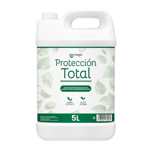 PLANTAWA Protección Total 5L | jabon potasico con aceite de neem | Solución Integral | Aplicación Sencilla y Versátil | Máxima Eficacia | Uso en Interiores y Exteriores