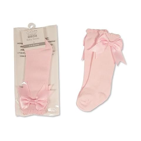 Mini Mart Online Baby Bow Socks 6-18 Months Cover