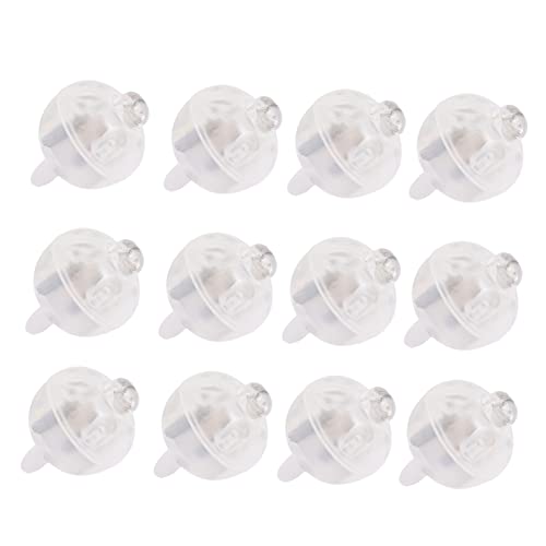 IWOWHERO 12Pcs LED Balloon Light Mini Round Balls for Wedding Decoration Festival Lights Battery Operated Easy to Use for and Events
