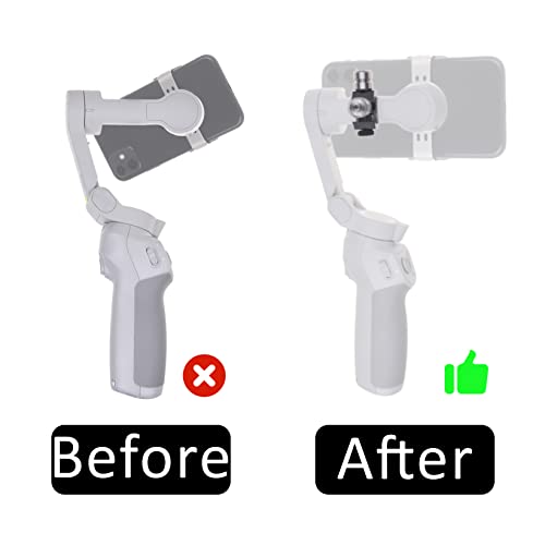 Camkix Smartphone Gimbal Counterweight Set, 1X Counterbalance Clip Mount, 4X Stabilizer Screws - Image 2
