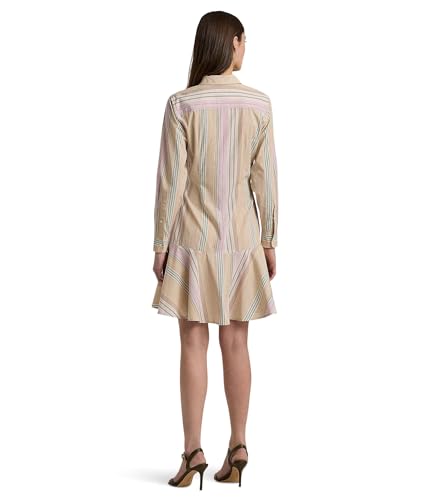 Lauren Ralph Lauren Women's Striped Tie-Waist Broadcloth Shirtdress2