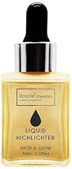 Ronzille Professional Smooth Shine illuminator Face Highlighter 3D glow 30 ml ( 01 No )