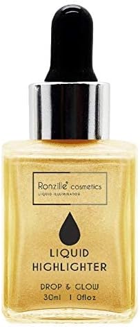 Ronzille Professional Smooth Shine illuminator Face Highlighter 3D glow 30 ml ( 01 No )