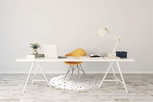 Tapis de chaise constellation pour protéger le sol du bureau à la maison - 5