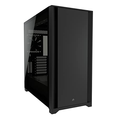 Get Special Price Corsair 5000D Tempered Glass Mid-Tower ATX PC Case - Black