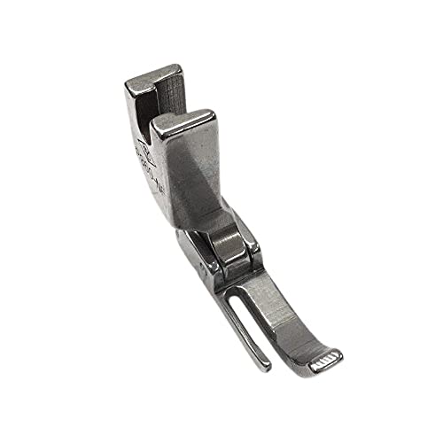 Pie prensatelas con bisagra para cremalleras industrial miniatura 1