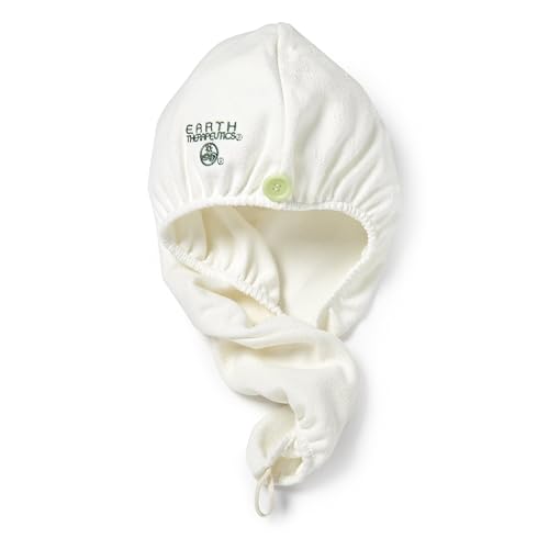 Earth Therapeutics Ultra-Absorbent Quick-Dry Hair Turban (Natural)