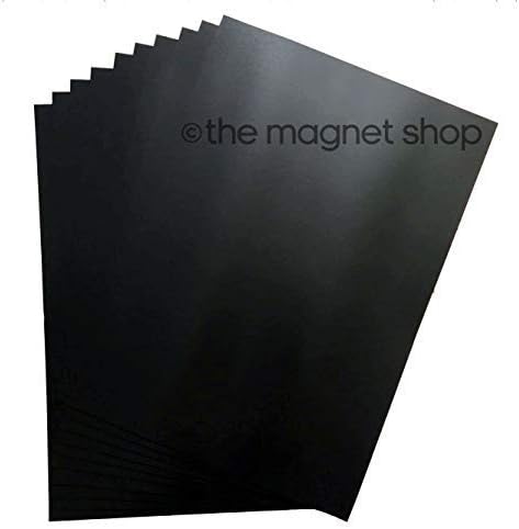 Foglio Magnetico A4 In Acciaio Di Gomma - Superficie Ricettiva Per Magneti, 0.5mm - Foto 8