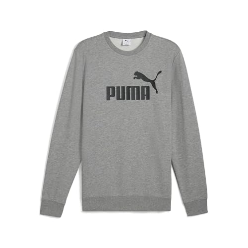 PUMA ESS No. 1 Logo Crew TR sweat-shirt gris pour homme en taille M