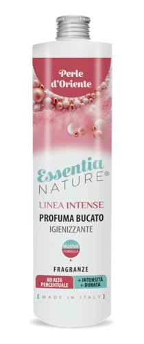 Essentia - Perfume para la colada, línea Intense con desinfectante, ambientador para lavadora con extractos de aceites esenciales naturales (Perle d'Oriente, 500 ml, paquete de 1)