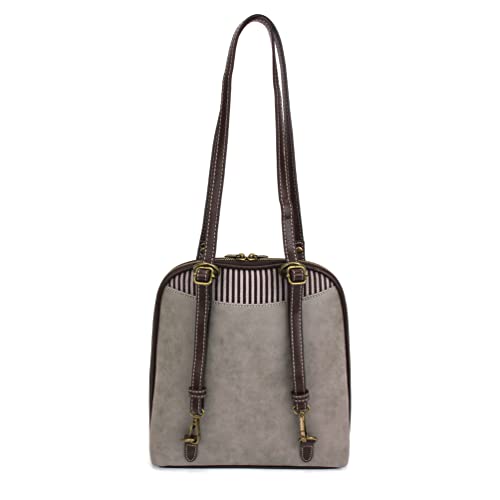 Image of CHALA Convertible Backpack Purse - Women Convertible Shoulder Purse with Adjustable Strap