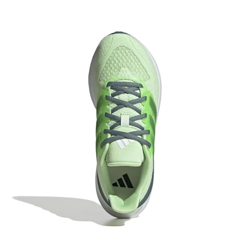 Adidas Unisex-Kids Ultrarun 5, Semi Green Spark/Preloved Teal/Lime Burst, 5 - Image 2