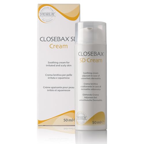 Synchroline - Closebax Sd Cream Crema Calmante 50 Ml Coayudante Dermatitis Seborreica Reduce Enrojecimiento Picor y Descamación, Made In Italy