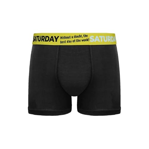 Palleon Lot de 7 Boxers Homme - Coton, Jours de la Semaine – vue 8