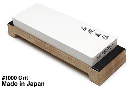 Yoshihiro Professional Grade Toishi Japanese Whetstone Knife Sharpener Water Stones (#1000 girt) - Thumbnail 3