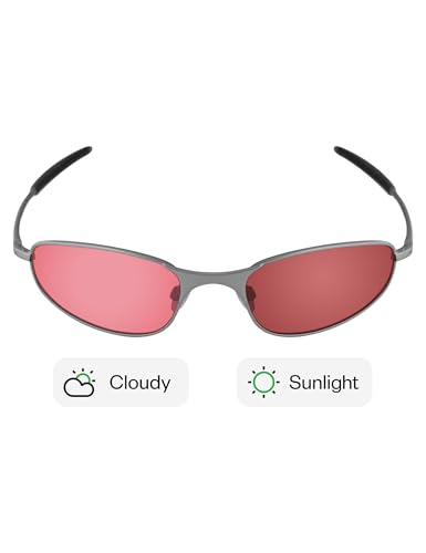 Image of Mryok Replacement Lenses for Oakley A Wire Sunglasses, HD Polarized, UV Protection, Impact Resistant & Perfectly Fit