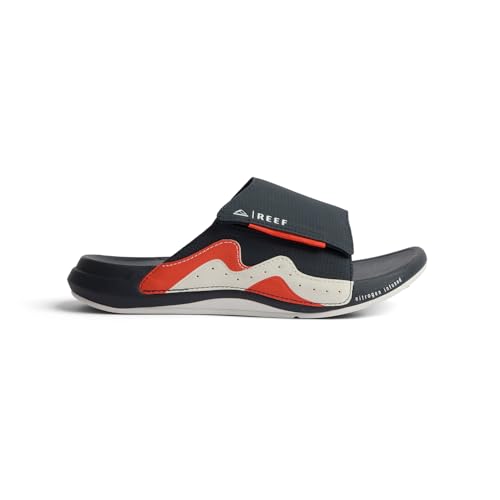 REEF Swell Cruiser Mens Recovery Slides, Enhanced Arch Support, Water Friendly3