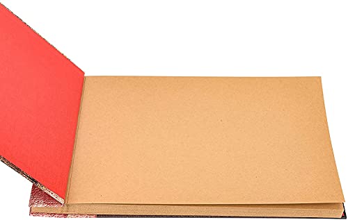 T-Haohua Anniversary Photo Album Scrapbook - Our Adventure Book Wedding Photo Album Scrapping 11.6"X7.5" Inches, 80 Pages - Includes Bonus 5 Postcards And 5 Self-Adhesive Photo Corners #TOP2