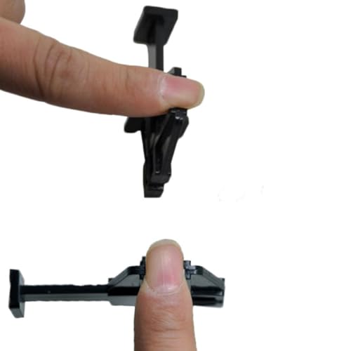 Kichouse kit de 10 clips para manicura miniatura 4