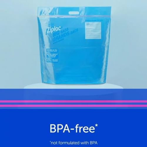 Ziploc Big Bags, XL, 10 gallon, 24x20 in., 32 ct (8/4s)