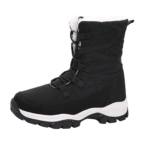 Neige hautes pour femme COLLBATH bottes hiver chauffantes confortables