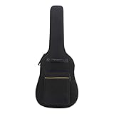 Dimensiones aproximadas: 106 x 42 x 13 cm, apto para guitarras de 39/40/41 pulgadas