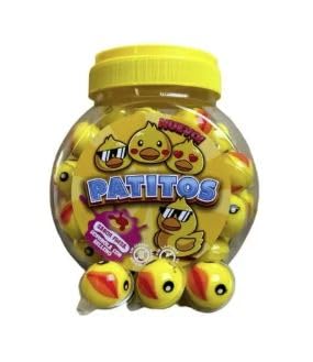 DUCAVAL | PATITOS GOMINOLA RELLENOS FRESA | 60 UND