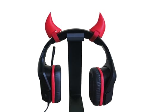 Amazon.com: 3D Printed Demon Horns for Headphones - Devil Headphone ...