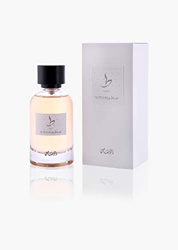 Sotoor Taa EDP – Eau De Parfum 100 ML (3.8 oz) | Elegant Unisex Fragrance | Fresh Aquatic-woody accord with spicy notes | Modern Arabian Scent | by RASASI Perfumes