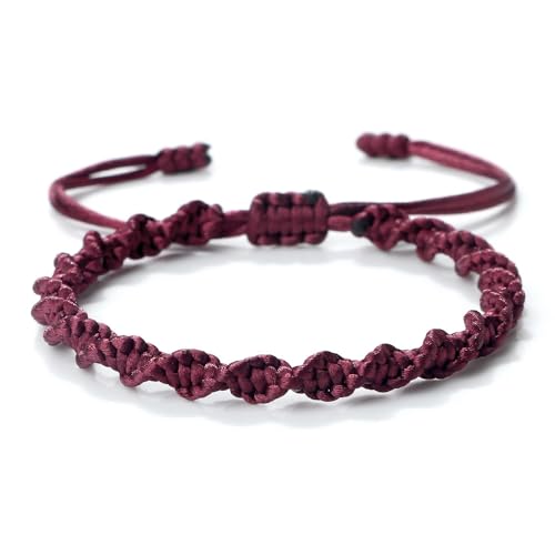 Pulsera Tibetana Budista Ajustable Unisex miniatura 1