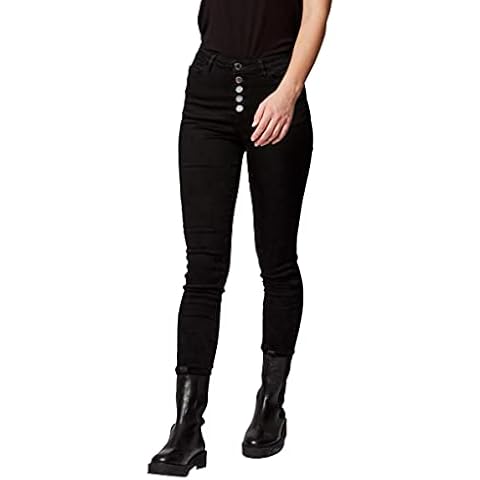 Morgan Pantalón Vaquero con Cierre de Botones Jeans Cover
