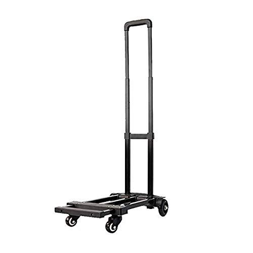Chariot Pliant Anti-Fatigue contre les Sacs Lourds avec Panier Intégré