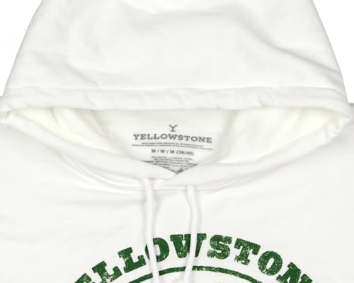 Mad Engine Yellowstone Men's Dutton Ranch Montana Longhorn Skull Pullover Hoodie3