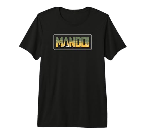 T-shirt The Mandalorian Star Wars haut de gamme pour vos soirées séries et conventions pop culture