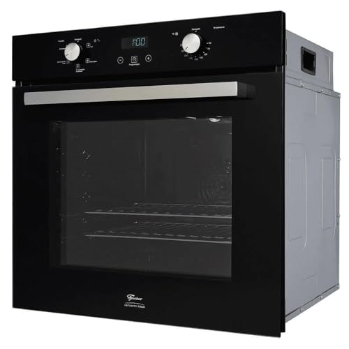 Kit Forno Elétrico Fischer Infinity Embutir 82l Com Air Fryer + Micro-ondas 25l Preto 220v