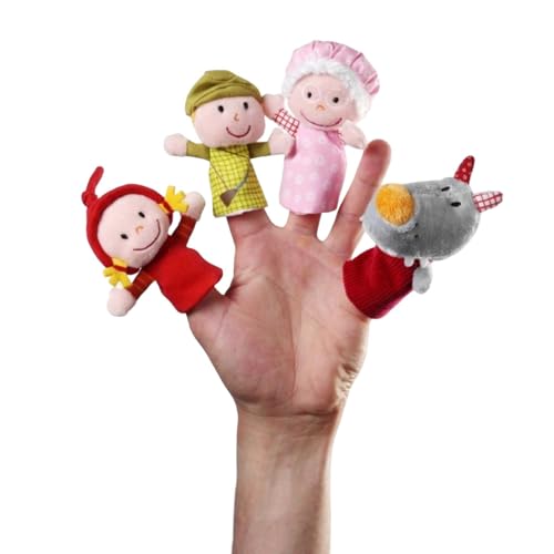 LILLIPUTIENS 'Rotkäppchen Finger Puppets (Multi-Color)
