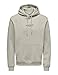 Produktbild ONLY & SONS Herren Onscurated Reg Hoodie Sweat Kapuzenpullover, Silver Lining, M EU