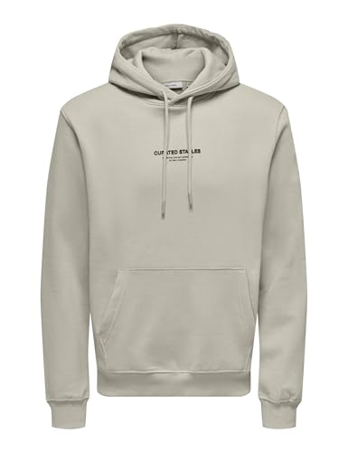 Sweatshirt à Capuche Homme Only & Sons Onscurated Reg Hoodie mode casual confortable
