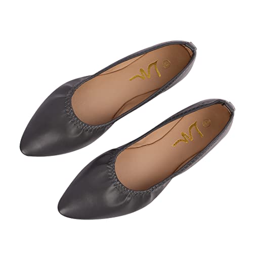 Image of Women's Ballet Flat Slip On Flats - Classic Casual Dress Shoes, Foldable Portable Travel Ballet Walking Shoes