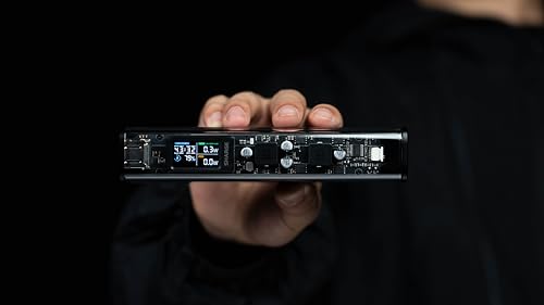 SHARGEEK 140 Power Bank, 140W Output 20000mAh Portable Charger with Screen Display, Transparent, USB C& USB A Port Laptop Power Bank for iPhone 17/16/15/14 Series MacBook Steam Deck