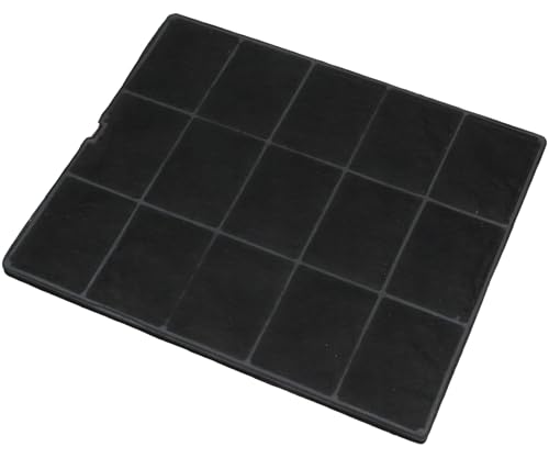 BSD Filtre à charbon actif pour hotte de cuisine | 29 cm x 24 cm | Neutralisation des odeurs et absorption des graisses | Facile à remplacer | Compatible...