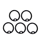 OSOLADY 20個 シリコン製犬用消音サークル 耐久ラバー素材 軍用ドッグタグ対応 ノイズ軽減 タグ保護 ペット雑貨 犬用用品