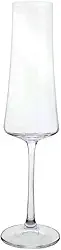 Jogo de 6 tacas para champanhe Xtra em cristal ecologico 210ml A26,5cm