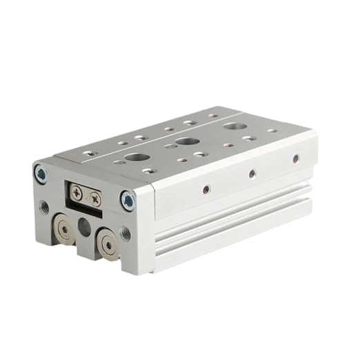 Vérin pneumatique compact MXS16-30 pour automatisation de table de travail - 3