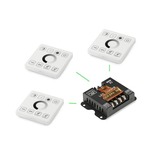 Controlador LED 2,4G con pantalla táctil para tiras COB 6