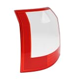 SIKUAI 1 pz. Protezione per fanale posteriore sinistro, trasparente + rosso per Freelander 2 2007-09