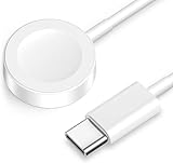Chargeur magnétique: Il suffit de placer votre montre à proximité de la base du chargeur pour que celui-ci se connecte magnétiquement et rapidement à votre montre et entre en mode de charge.
