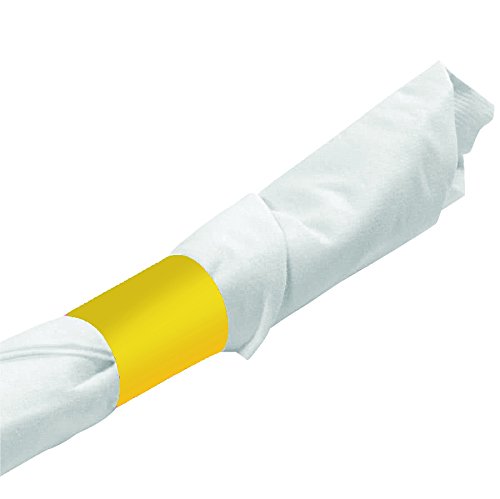 Raise Products Paper Napkin Bands Self Adhesive | Paper Napkin Rings Self-Adhering | Pre-Cut | Disposable | Safety Glue | Bond Paper | Pack of 500,