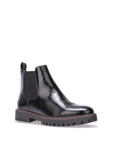 Bottines Chelsea vernies pour marcher sous la pluie avec style