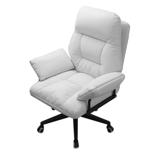 Soulager le mal de dos avec la chaise de bureau ergonomique inclinable beige dux